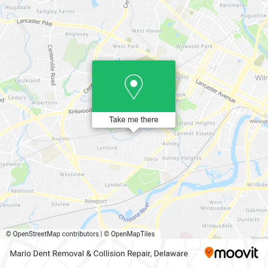 Mario Dent Removal & Collision Repair map