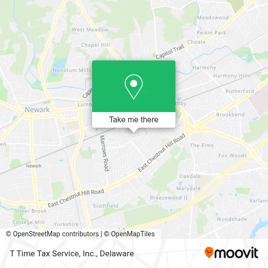 T Time Tax Service, Inc. map