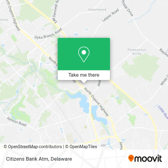Citizens Bank Atm map