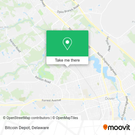 Bitcoin Depot map