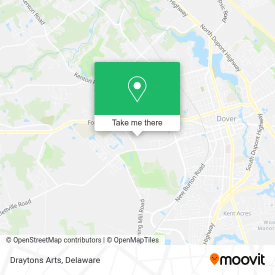 Draytons Arts map