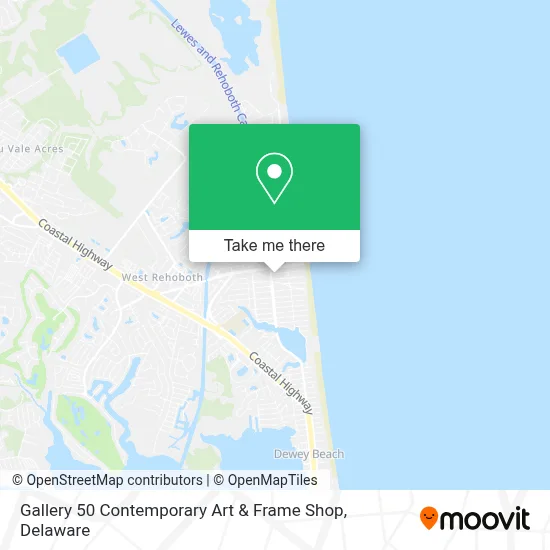 Gallery 50 Contemporary Art & Frame Shop map
