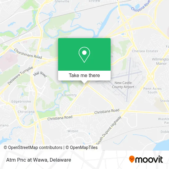 Atm Pnc at Wawa map