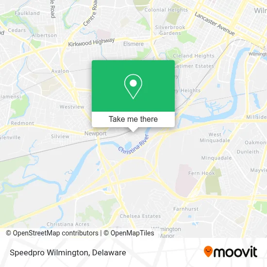 Speedpro Wilmington map