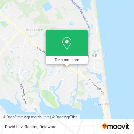 David Litz, Realtor map