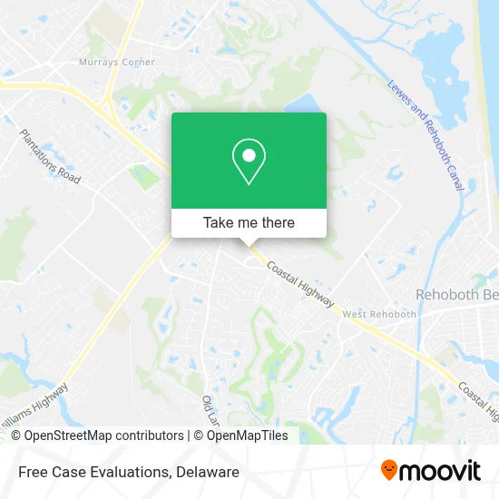 Free Case Evaluations map