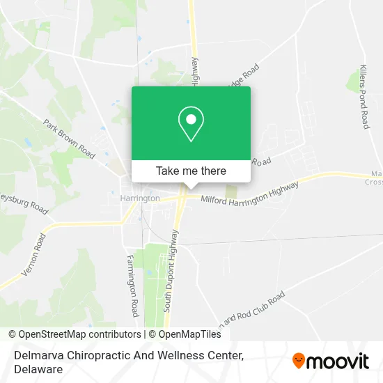 Delmarva Chiropractic And Wellness Center map