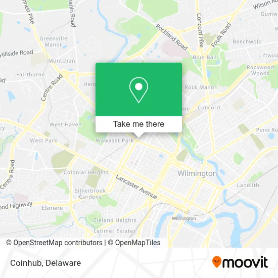 Coinhub map