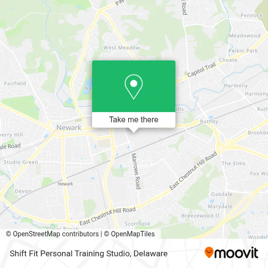 Shift Fit Personal Training Studio map