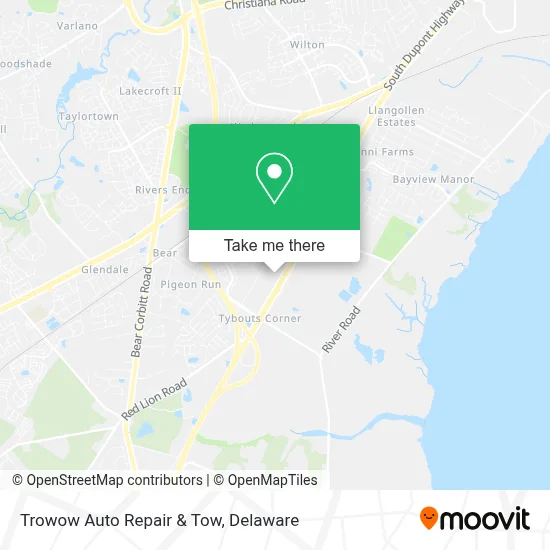 Trowow Auto Repair & Tow map