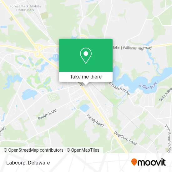 Labcorp map