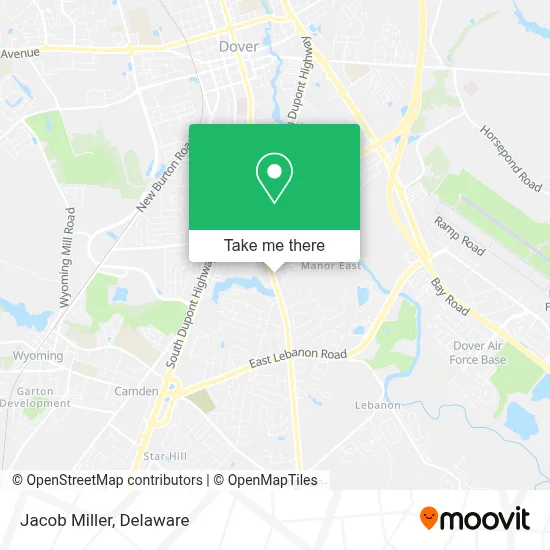 Jacob Miller map