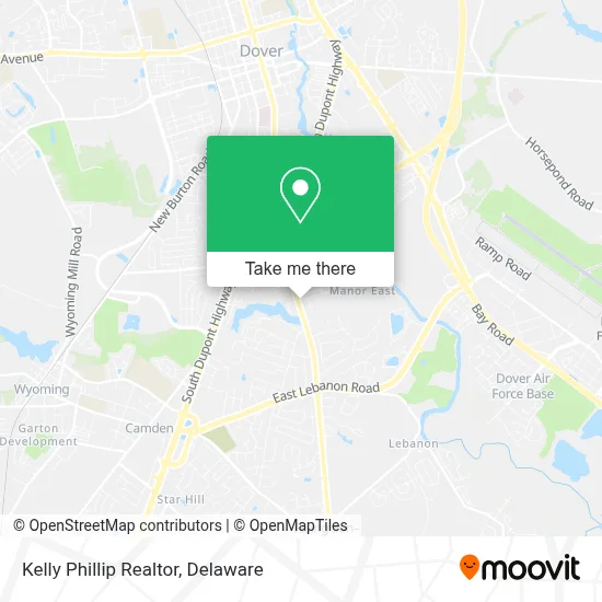 Kelly Phillip Realtor map
