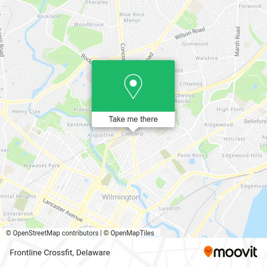 Frontline Crossfit map