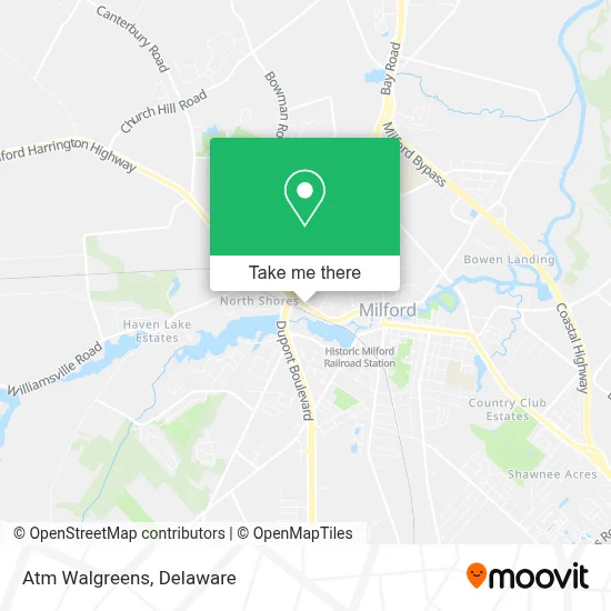 Atm Walgreens map