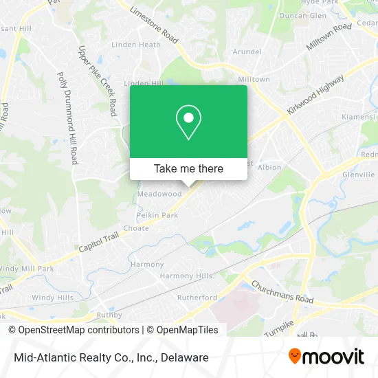 Mid-Atlantic Realty Co., Inc. map