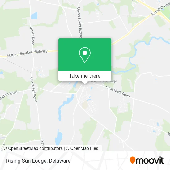 Rising Sun Lodge map