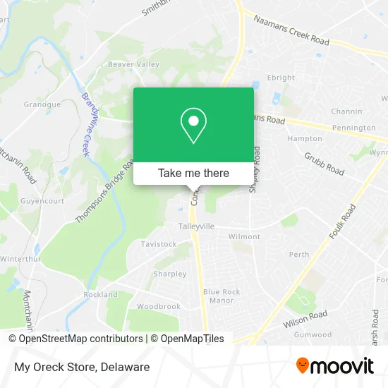 My Oreck Store map