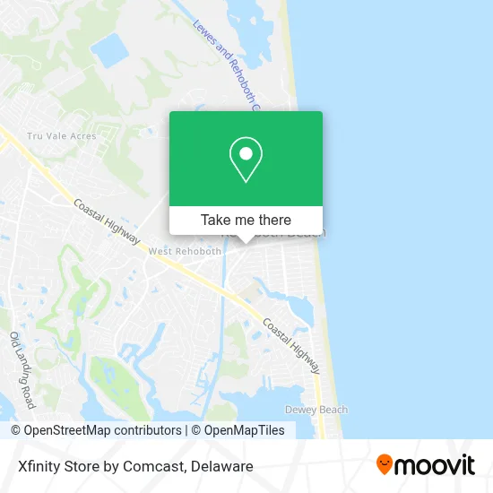 Xfinity Store by Comcast map