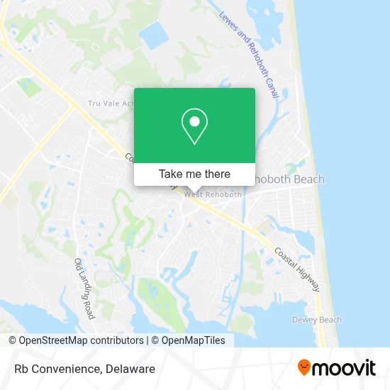 Rb Convenience map
