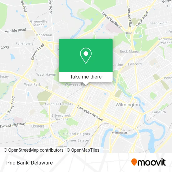 Pnc Bank map