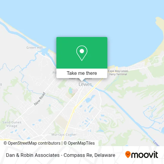 Dan & Robin Associates - Compass Re map