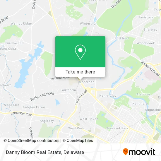 Danny Bloom Real Estate map