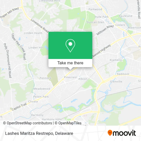 Lashes Maritza Restrepo map