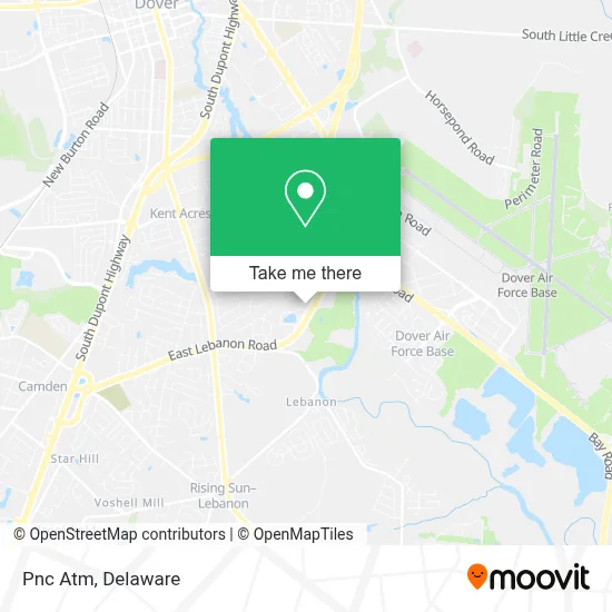 Pnc Atm map