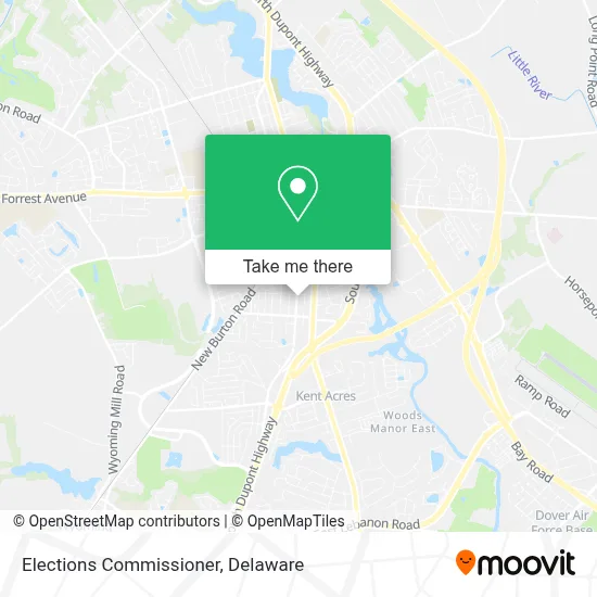 Elections Commissioner map