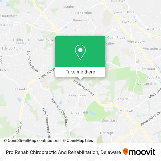 Pro Rehab Chiropractic And Rehabilitation map