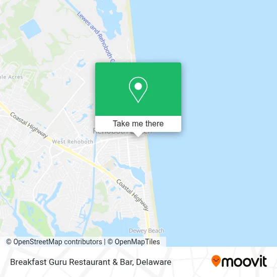 Breakfast Guru Restaurant & Bar map