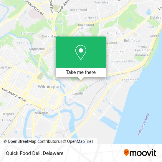 Quick Food Deli map
