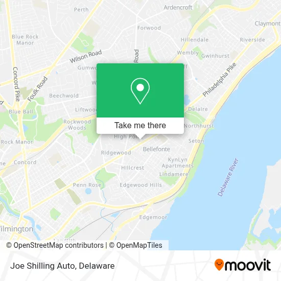 Joe Shilling Auto map