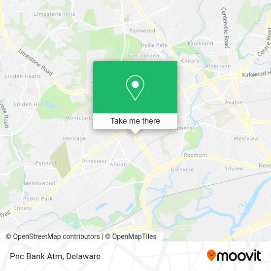 Pnc Bank Atm map