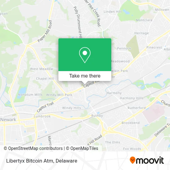 Libertyx Bitcoin Atm map