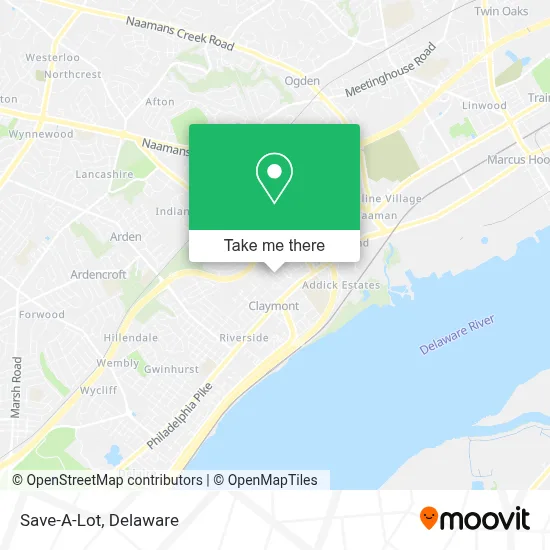 Save-A-Lot map