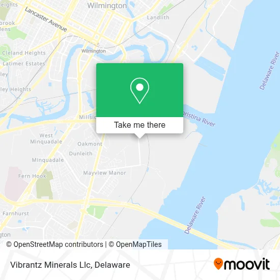 Vibrantz Minerals Llc map
