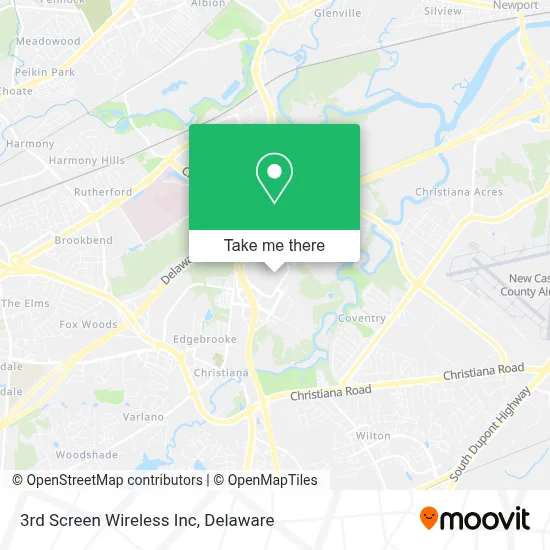 3rd Screen Wireless Inc map