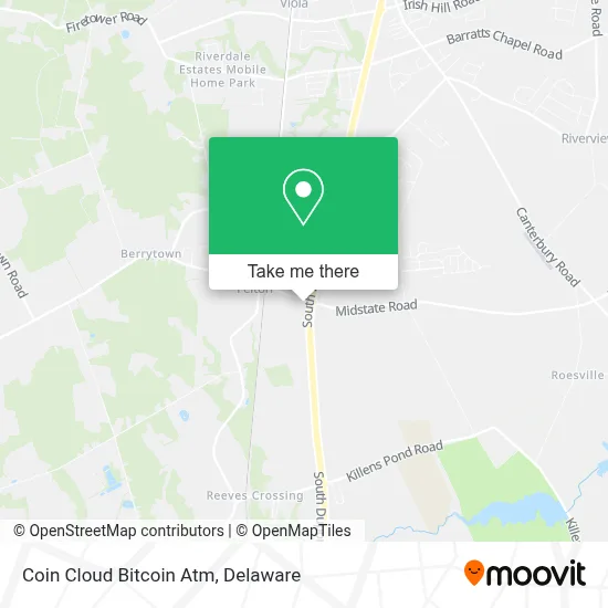 Coin Cloud Bitcoin Atm map