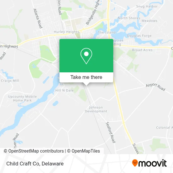Child Craft Co map