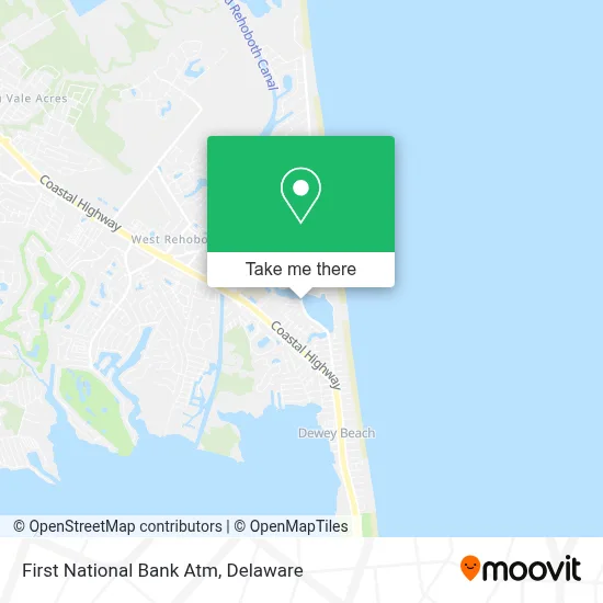 First National Bank Atm map