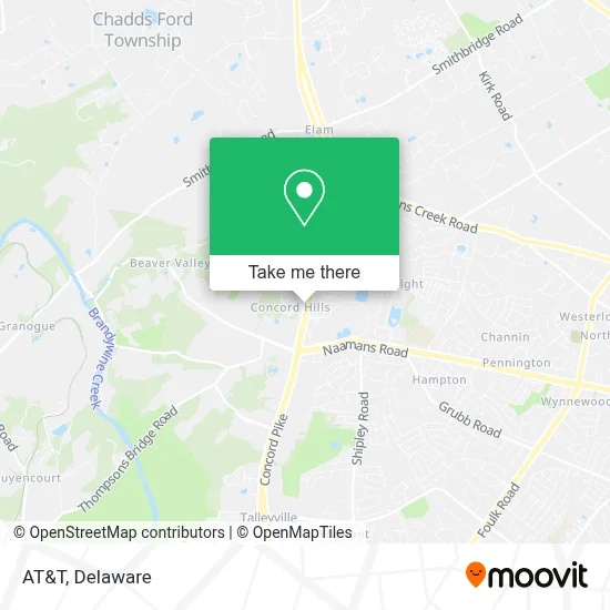 At&T map