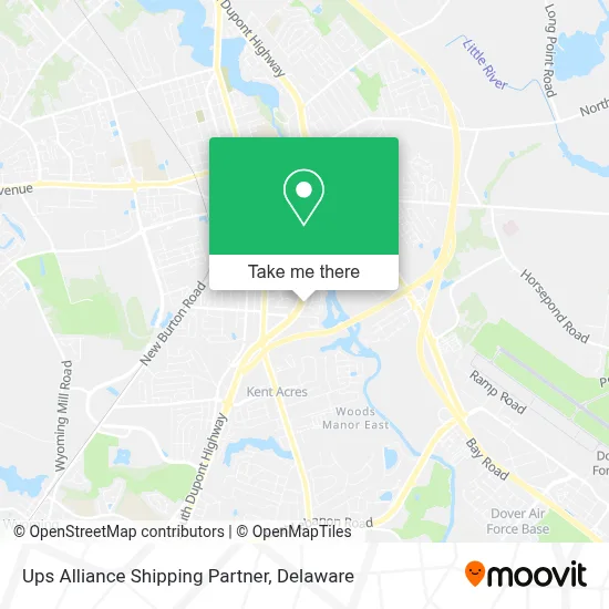 Ups Alliance Shipping Partner map