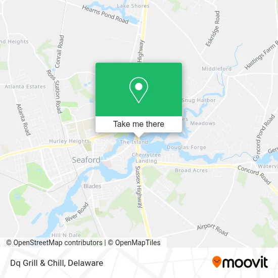 Dq Grill & Chill map