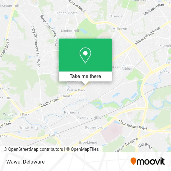 Wawa map