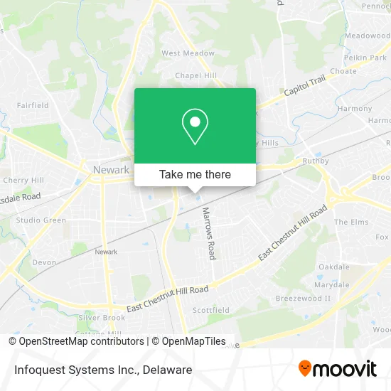 Infoquest Systems Inc. map