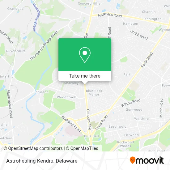 Astrohealing Kendra map