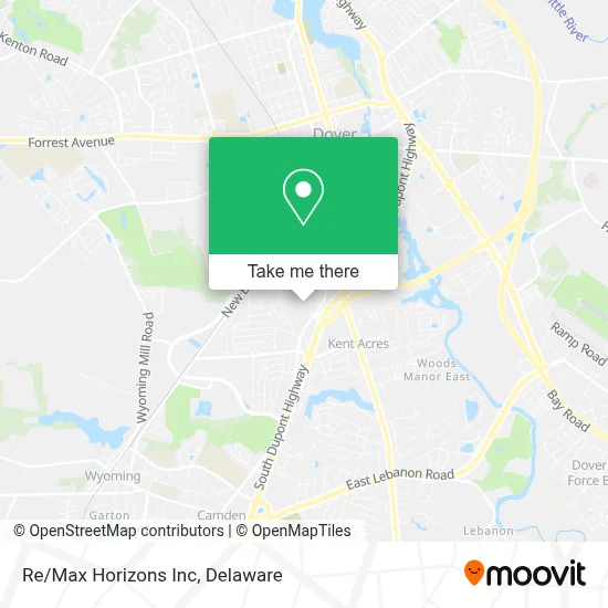 Re/Max Horizons Inc map