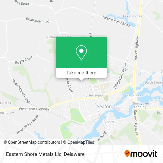 Eastern Shore Metals Llc map